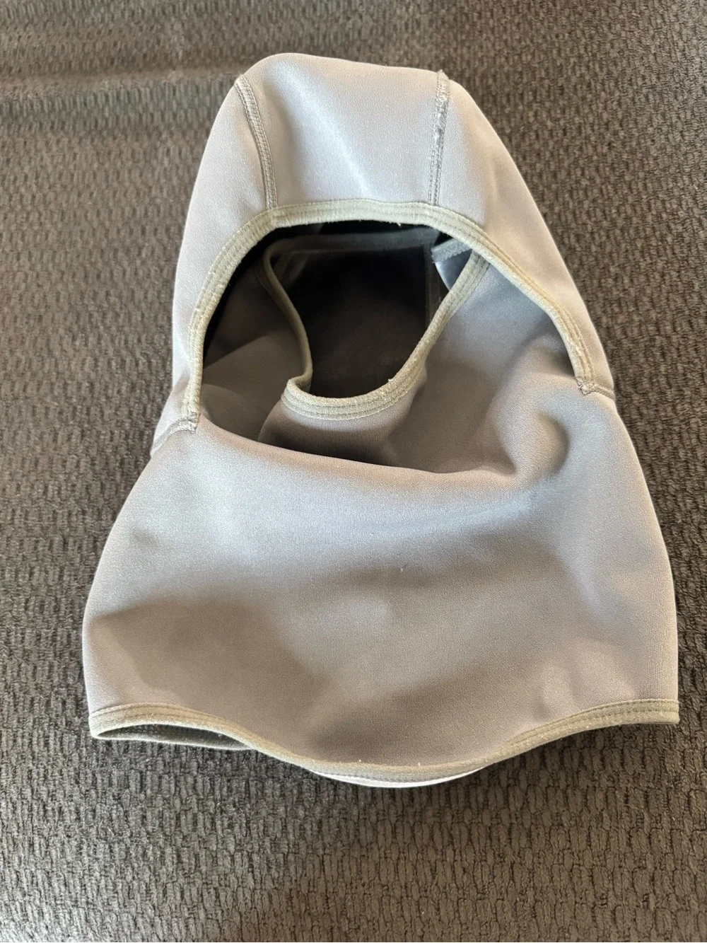 Kids Light Gray Balaclava Hood